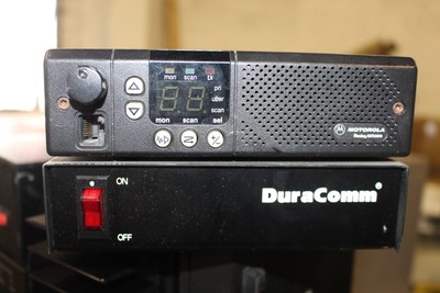 Motorola Radius GM300 RADIO WITH POWER SUPPLY LP-14 DURA COMM. Buy it now for 150.0
