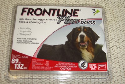 FRONTLINE PLUS FOR DOGS 89 TO 132 ...