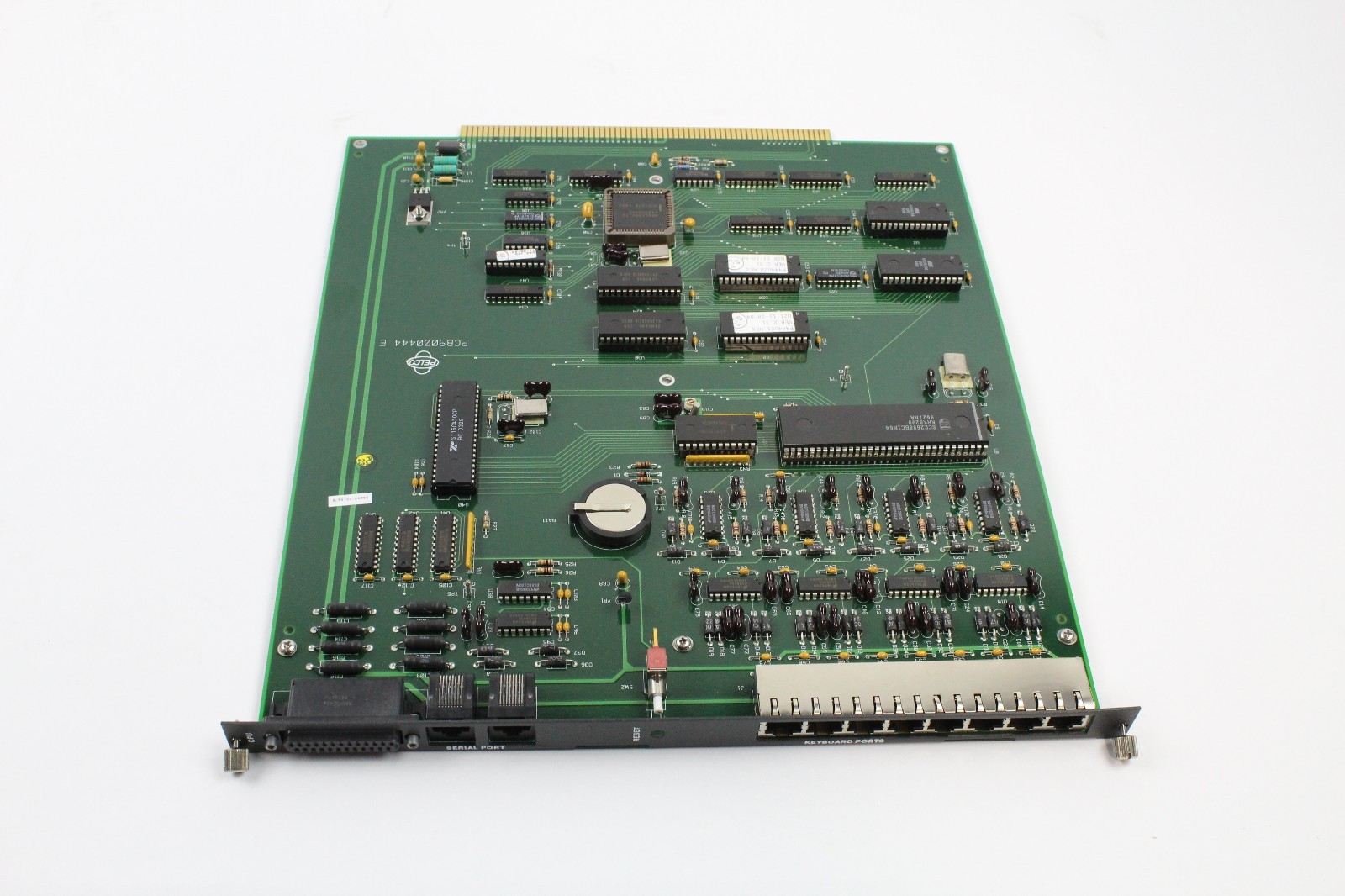 Pelco CM9502 System 9500 CPU Card, PCB9000444 E Board w/ 8 Keyboard Ports