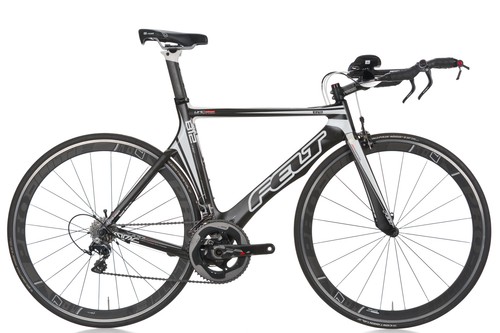 2011 Felt B12 Carbon Time Trial Triathlon Bike 54cm Medium Quarq Power Dura Ace