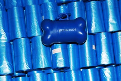 1020 DOG PET WASTE POOP BAGS BLUE ...