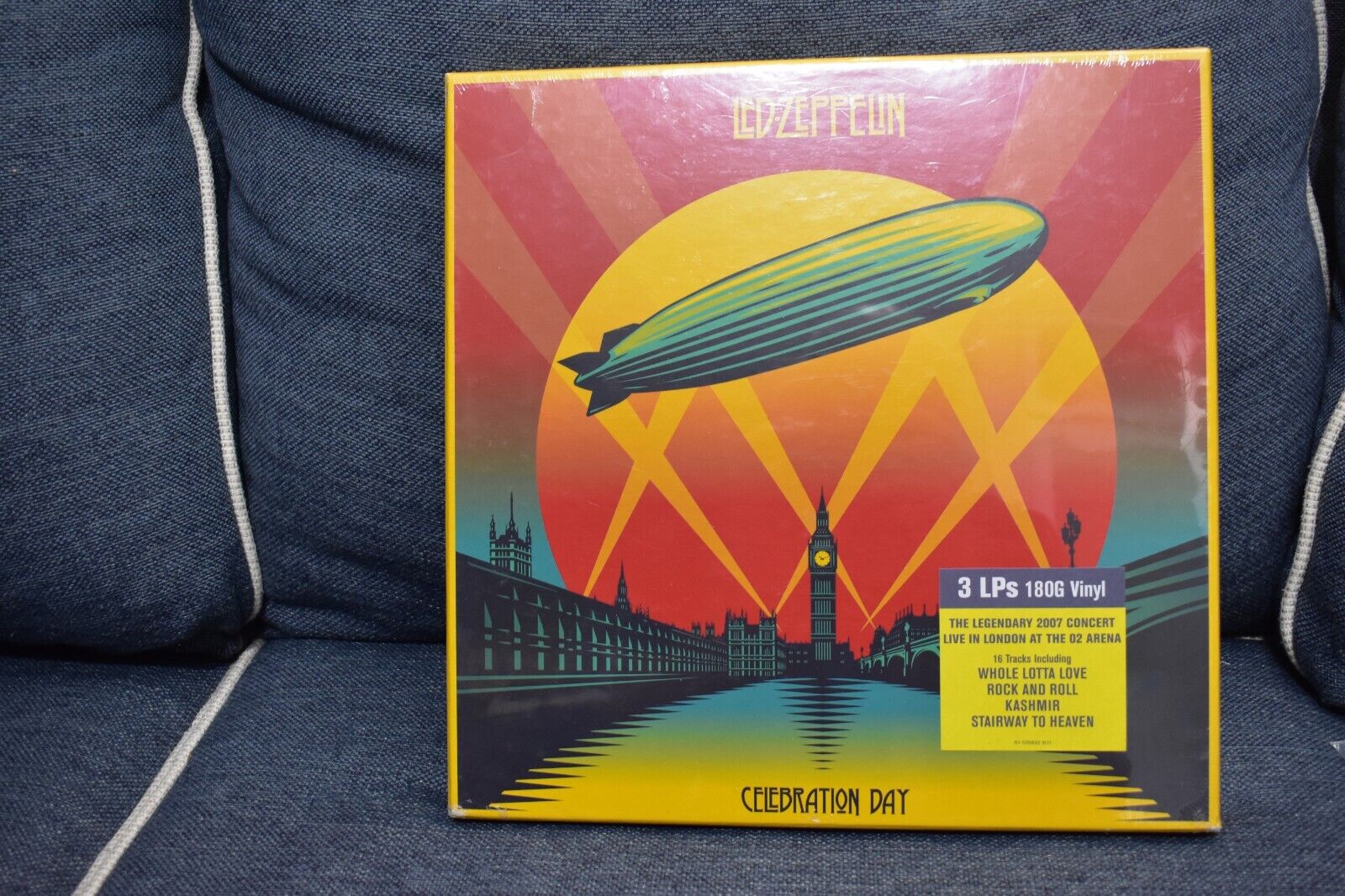 Led Zeppelin Celebration Day 3 LPs Box Set Brand New and Sealed from Factory