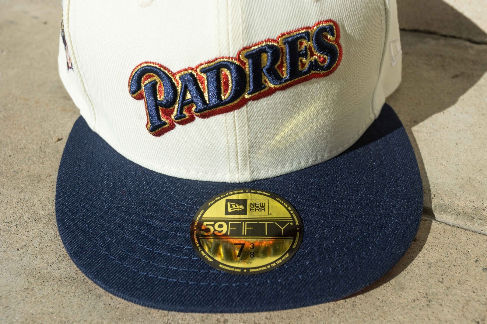 ファッション販売 美品 希少 New Era 59FIFITY パドレス 7 3/ メンズ