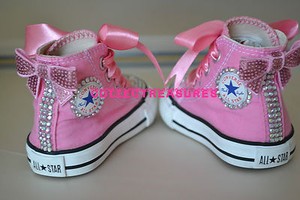 converse blanche strass