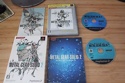 Metal Gear Solid 2 Sons of Liberty Limited the Best 2 Discs Ver PS2 Japan (Best Game Gear Games)