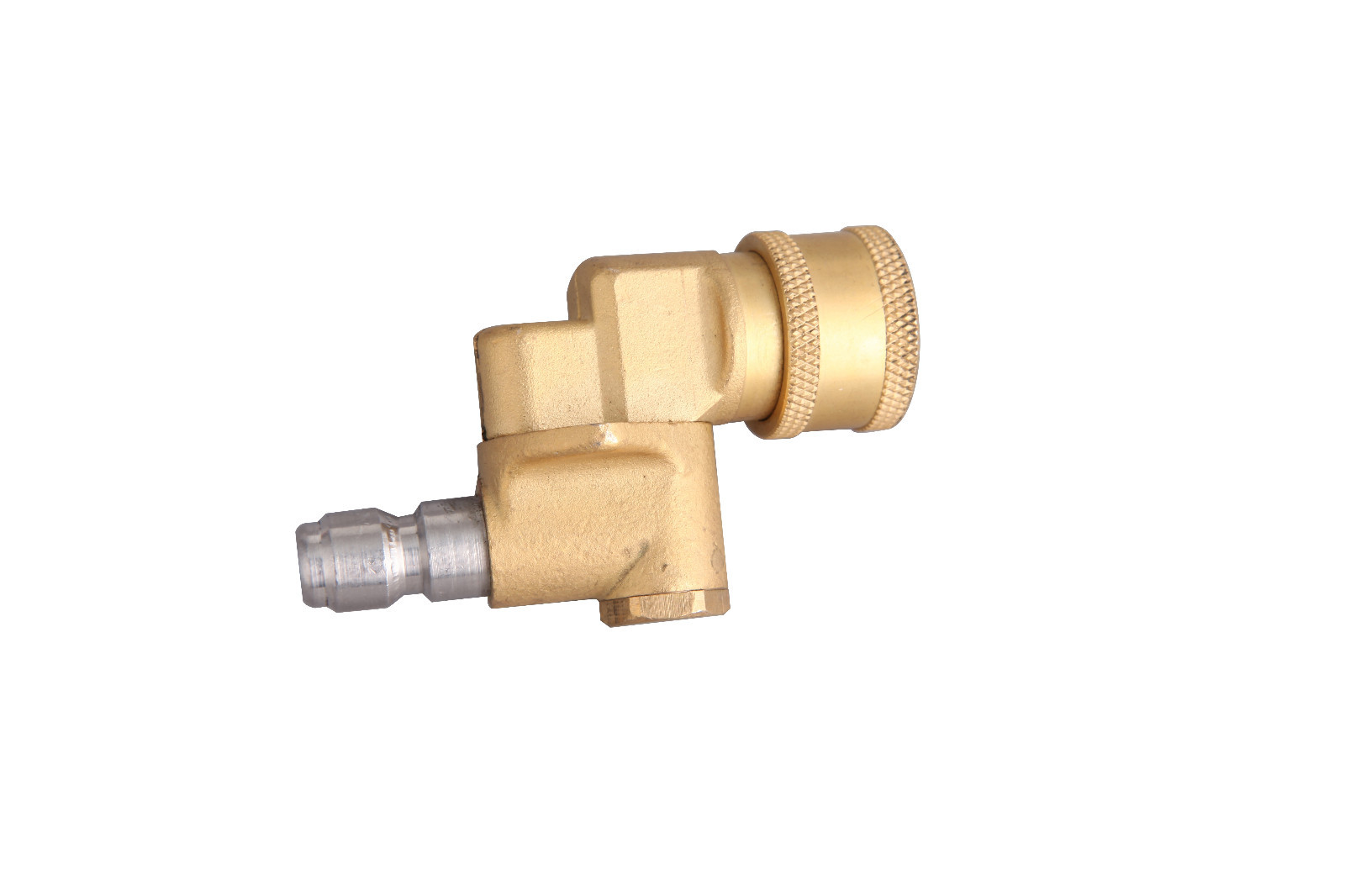 New Pressure Washer Pivot Pivoting Coupler Attachment 1/4" Quick