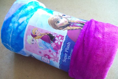 DISNEY'S FROZEN ELSA & ANNA MICROFIBER PLUSH ...