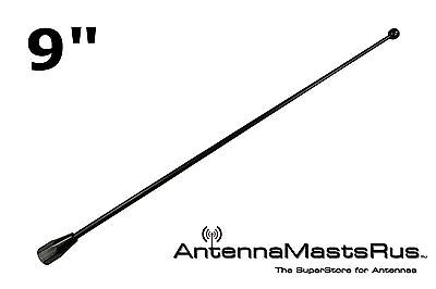 9/" Black Spring Stainless AM//FM Antenna Mast Fits 2001-2013 Toyota Highlander