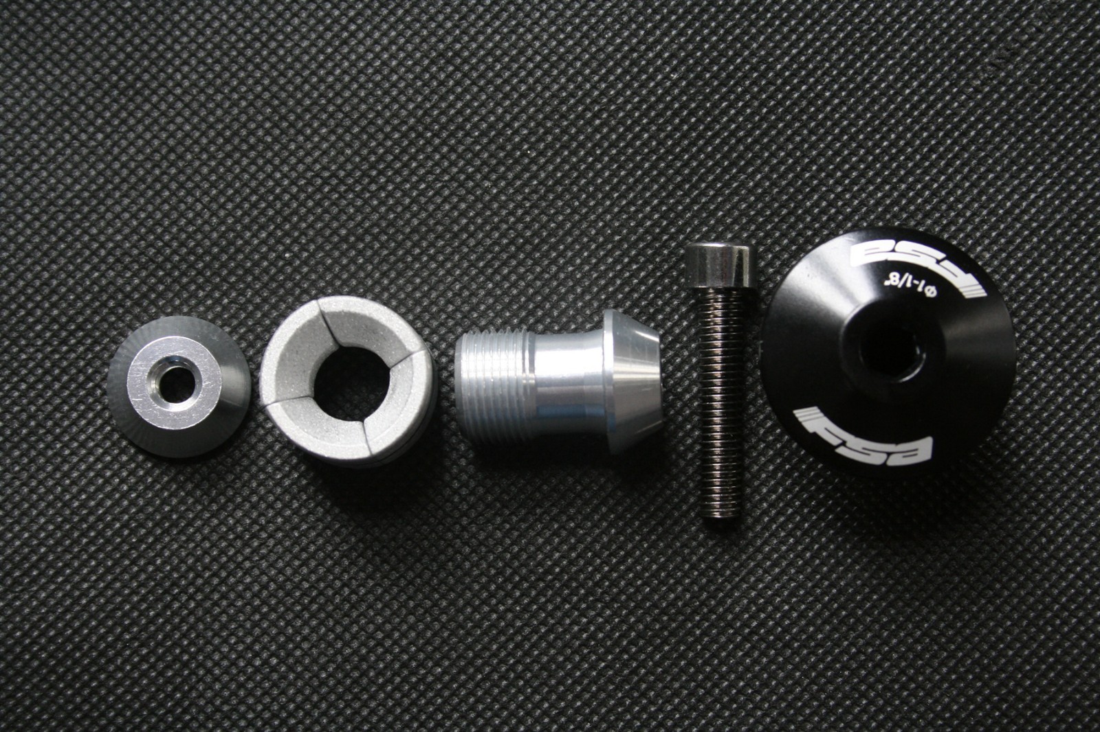 FSA Compressor 11/8" 28.6mm Black Expander Plug and Top Cap eBay