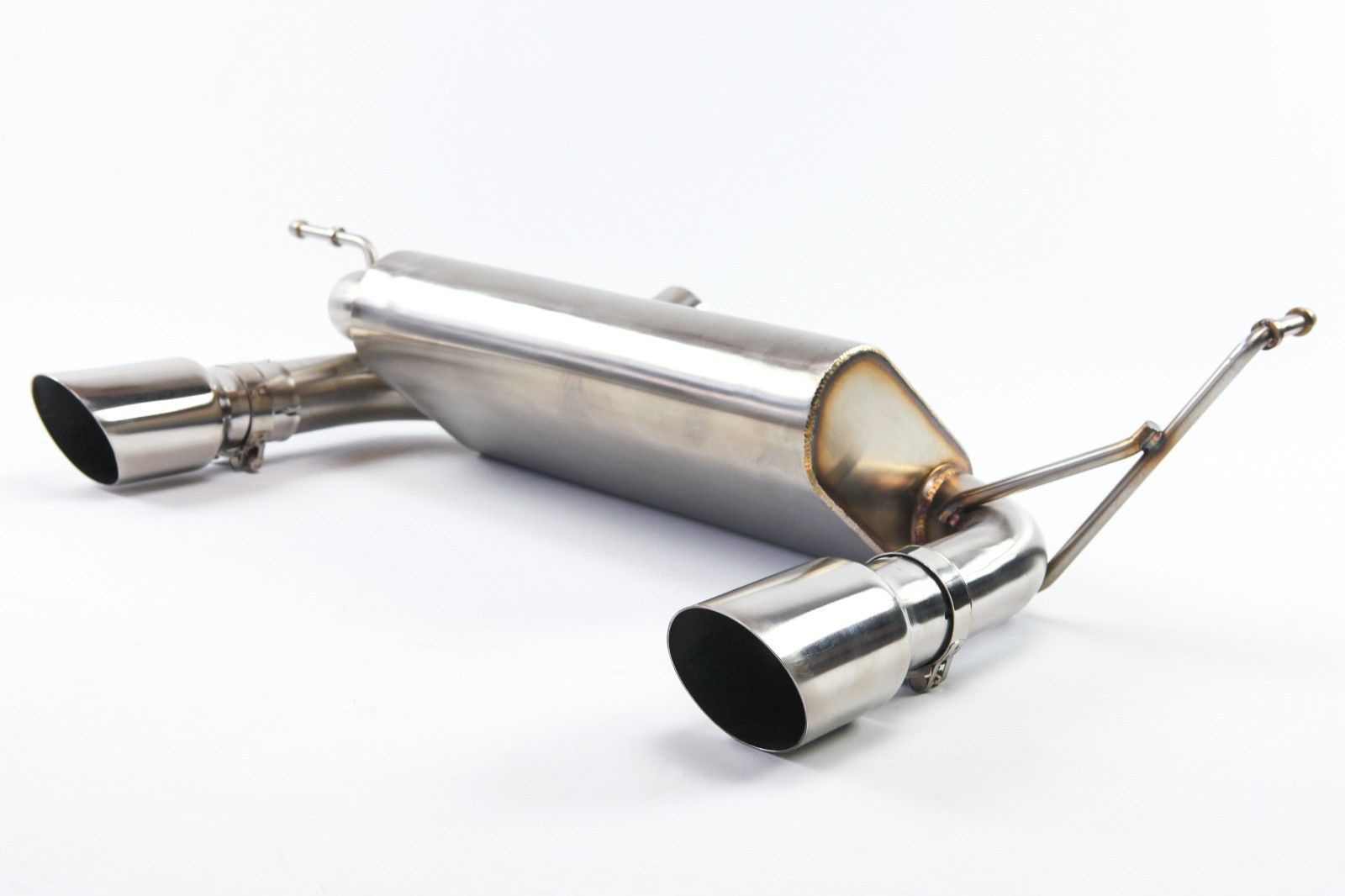 Jeep Wrangler JK Unlimited Rubicon 0716 AxleBack Dual Exhaust Muffler