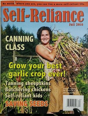 Self Reliance Fall 2016 Canning Class Grow Best Garlic Crops FREE SHIPPING (Best Self Reliance Magazines)