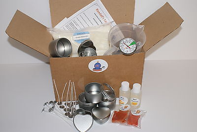 Complete Beginners Candle Making Kit. Make beautiful candles in tins
