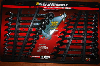Brand New 20pc Gearwrench SAE & Metric ...