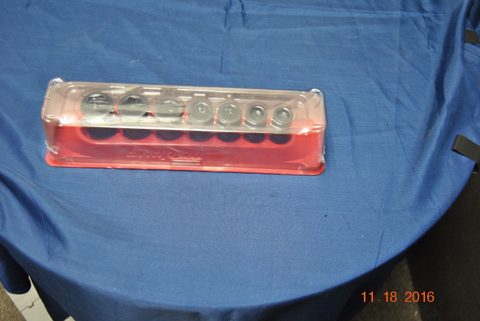 Snap-on 1/2" drive 6-pt SEMI-DEEP Impact Socket Set 9/16" to 15/16" 307IMS Snap-on 1/2" drive 6-pt SEMI-DEEP Impact Socket Set 9/16" to 15/16" 307IMS