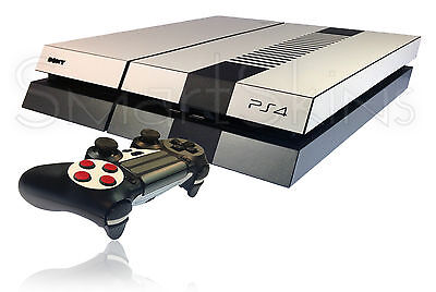NES Style Matt Skin For Playstation 4 PS4 Sticker Wrap Decal Cover Accessory 