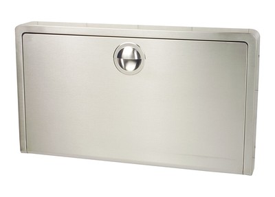 UPC 640206812245 product image for Koala Kare Stainless Steel Horizontal Baby Changing Station Recess Mount Kb110 | upcitemdb.com