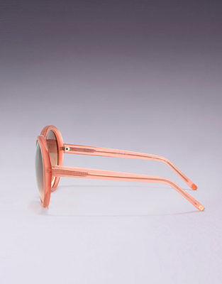 Pre-owned Agent Provocateur Rare  Pink Admire Me Sunglasses One Size In Rosy Brown