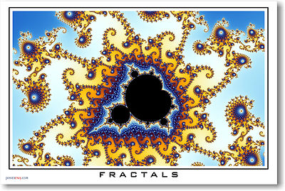 Fractals #4 - Math POSTER