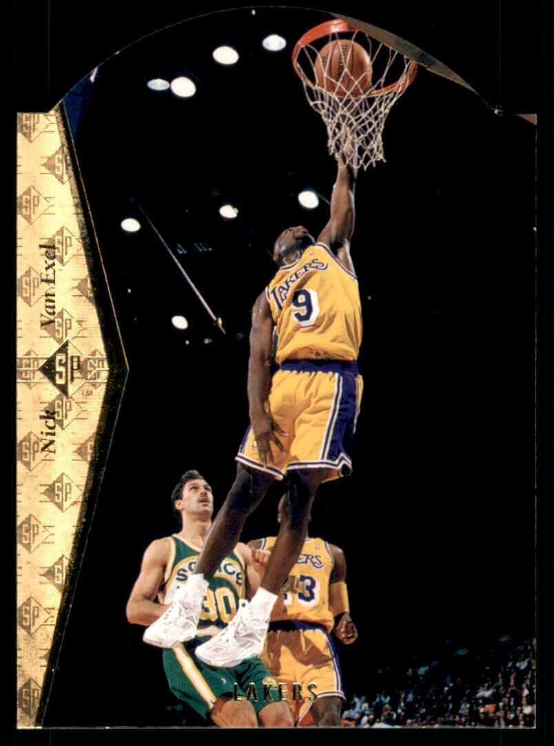 1994-95 SP Die Cuts Nick Van Exel Los Angeles Lakers #D92