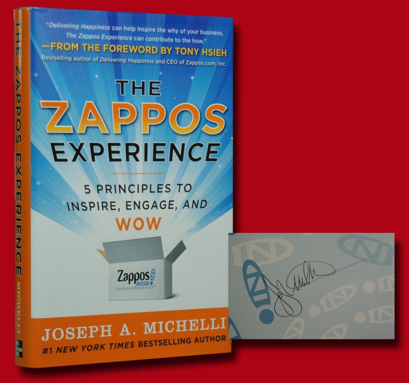 Joseph A. Michelli SIGNED The Zappos Experience 1st1st New