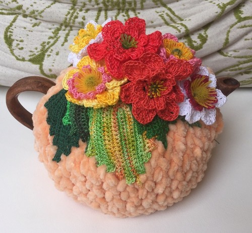 NEW  Handmade Tea Cozy Bright Spring ...