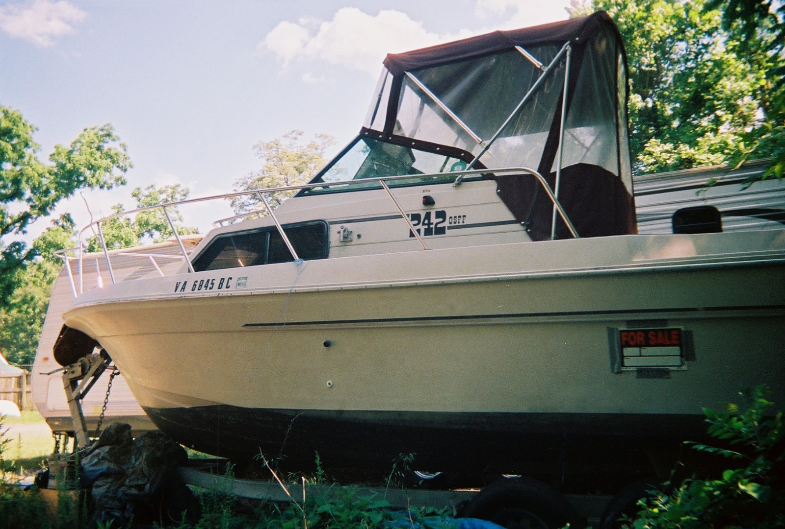 1984 Sportcraft 24'2" Cuddy Cabin & Trailer - Virginia