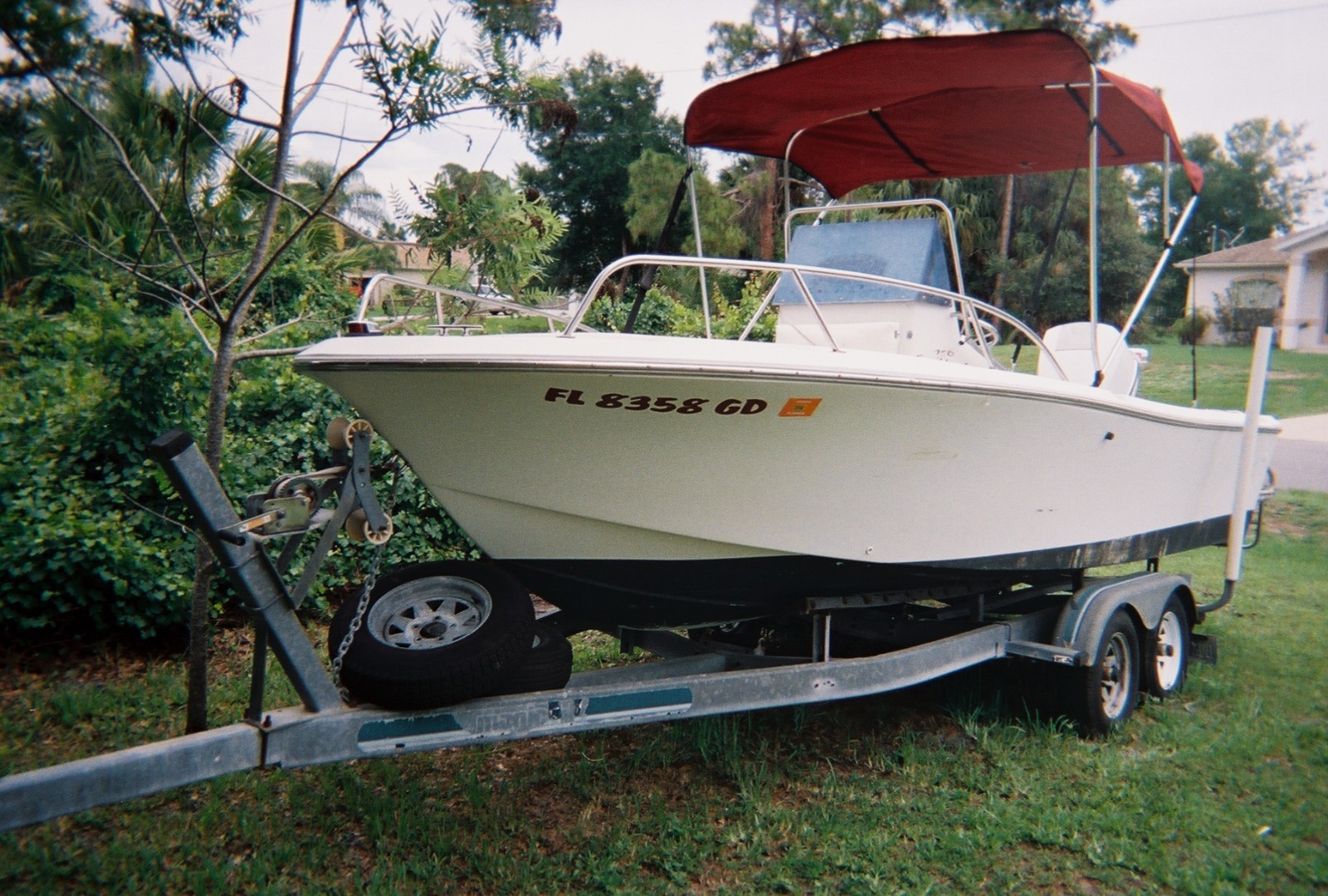 1989 Chris Craft 190 18'4" Center Console & Trailer - Florida