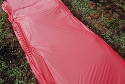 Red Plastic Mulch 4 ft x 50 ...