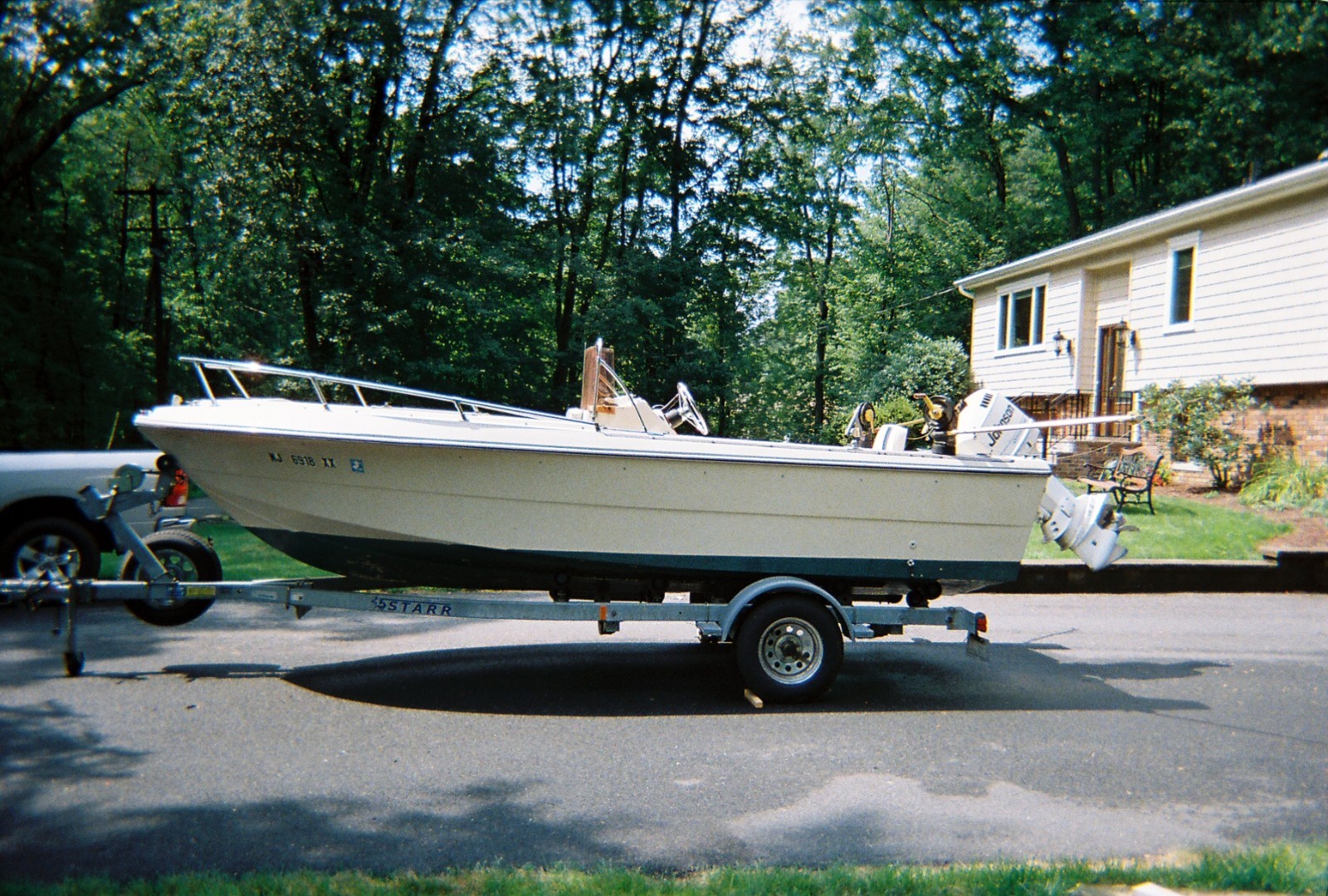 1984 Marlin 18' Center Console & Trailer - New Jersey