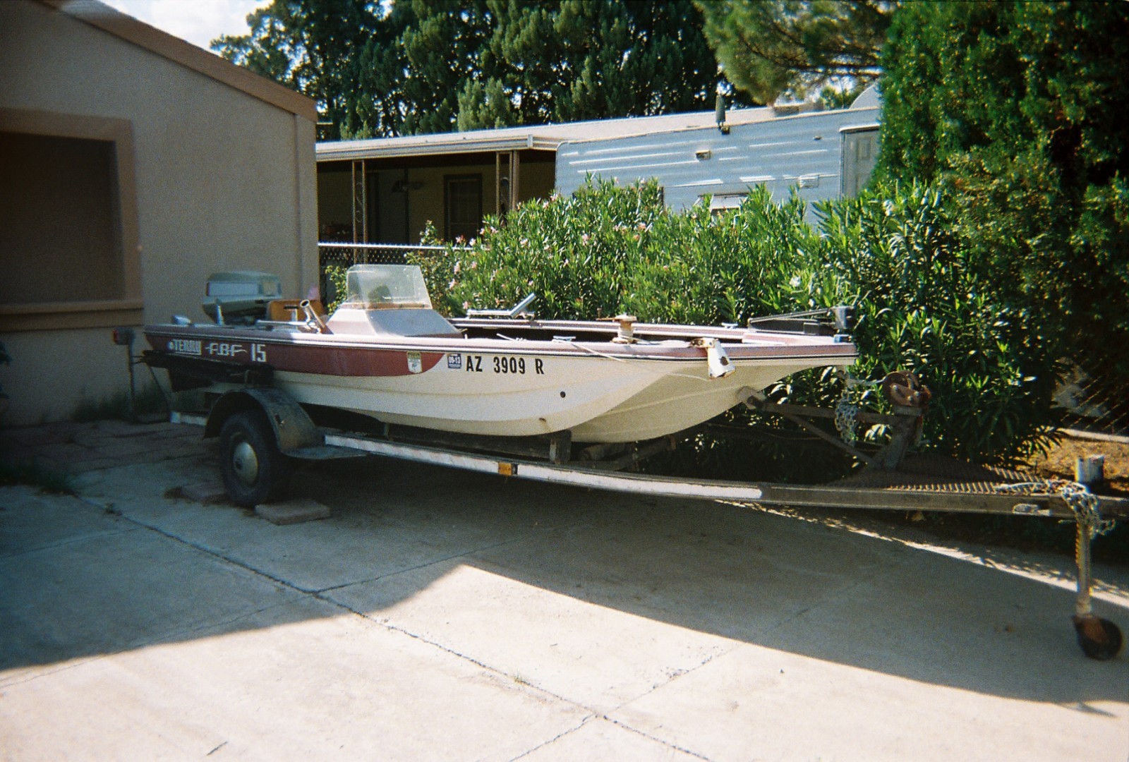 1976 Terry 15' Bass Fishing Boat & Trailer - New Mexico