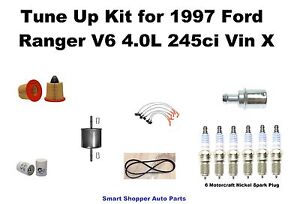Details about Tune Up Kit For 1997 Ford Ranger Serpentine Belt, Spark ...