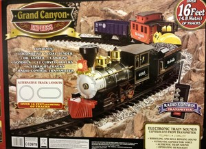 Details about Grand Canyon Express Remote-Control Train Set - G Scale 