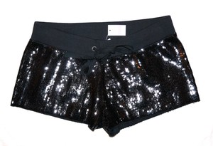 shorts sequin bling secret pink victoria sequence sweats waisted victorias womens