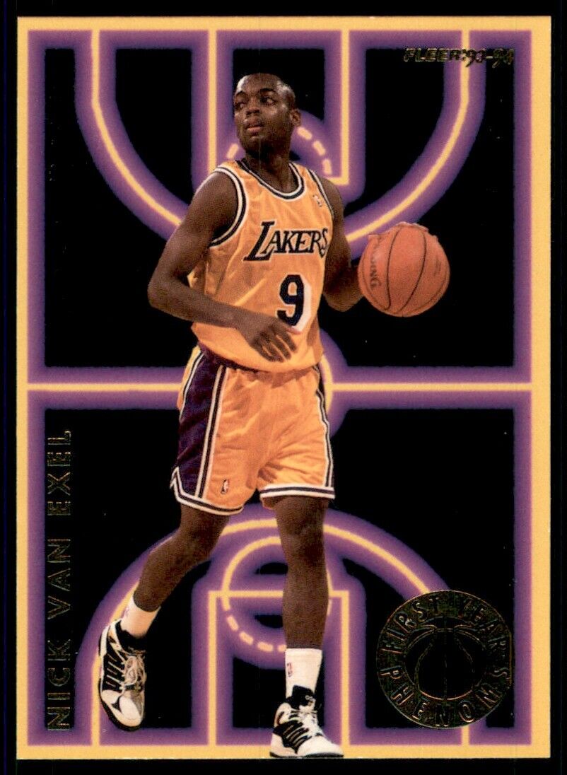 1994-95 Topps Super Sophomores Nick Van Exel Los Angeles Lakers #9