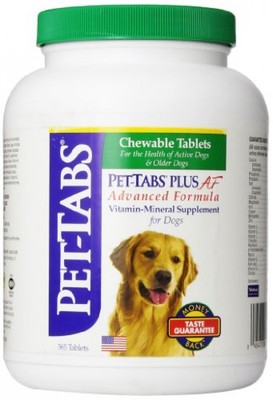 Pet-Tabs Plus AF, Advanced Formula, 365 ct., ...