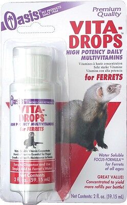 Oasis Vita-Drops for Ferrets 2oz Direct from ...