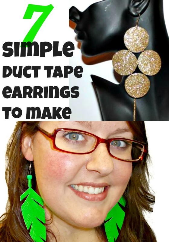 7 Simple DIY Duct Tape Earring Ideas eBay