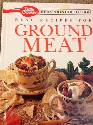 Betty Crocker's Red Spoon Collection: Best Recipes for Ground Meat (1991 HC)1st (Best Red Meat Recipes)