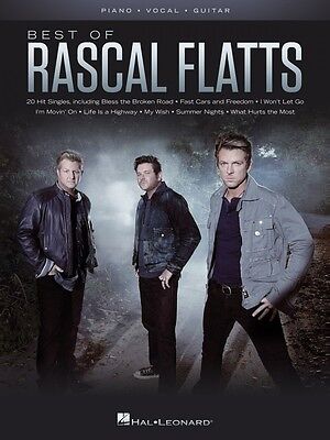 Best of Rascal Flatts Sheet Music Piano Vocal Guitar SongBook NEW