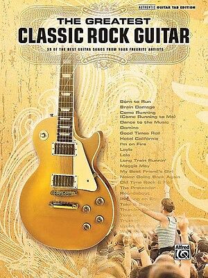 The Greatest Classic Rock Guitar Sheet Music 39 of the Best Guitar Son