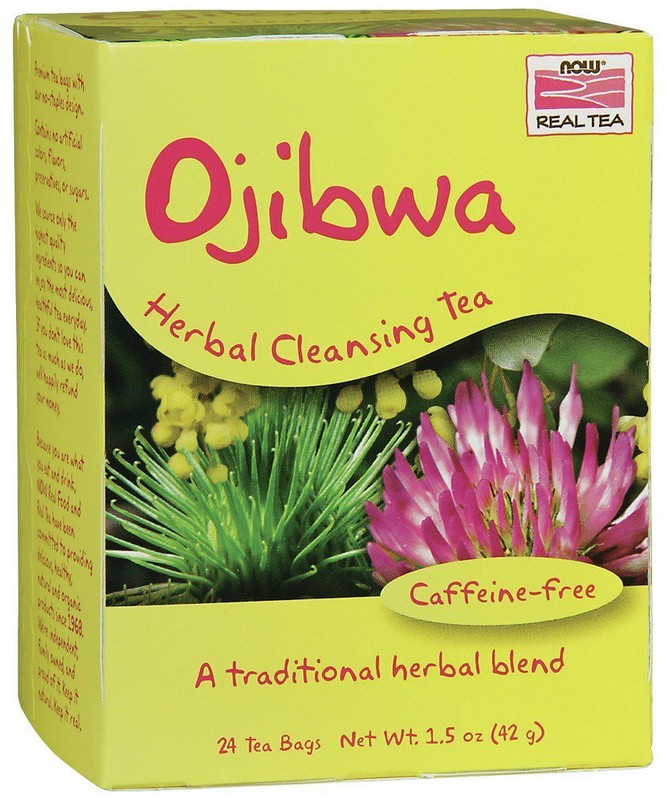 Ojibwa Herbal Cleansing Tea Now Foods 24 Bag