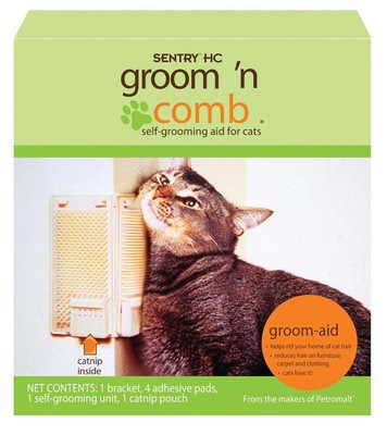 SENTRY KITTY KORNER KOMBER CAT GROOMER SELF ...