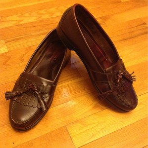 Johnston-Murphy-Optima-Natural-Leather-Made-In-USA-Mens-Shoes-Sz-10B