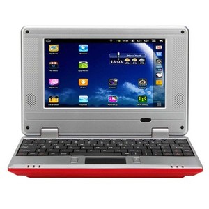 New_7__VIA_8650_Netbook_Google_Android_2_2_800MHz_256MB_4GB_Wifi_Red