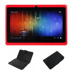 7__Capacitive_A13_Android_4_0_Tablet_4GB_Red___Micro_USB_Keyboard_Case_Bundle