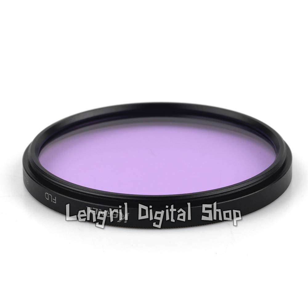 52mm Diameter Fluorescent Light Daylight Correction FLD Filter For