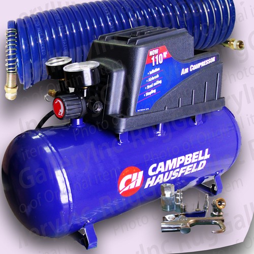 CAMPBELL HAUSFELD 3 GALLON AIR COMPRESSOR CAR ...