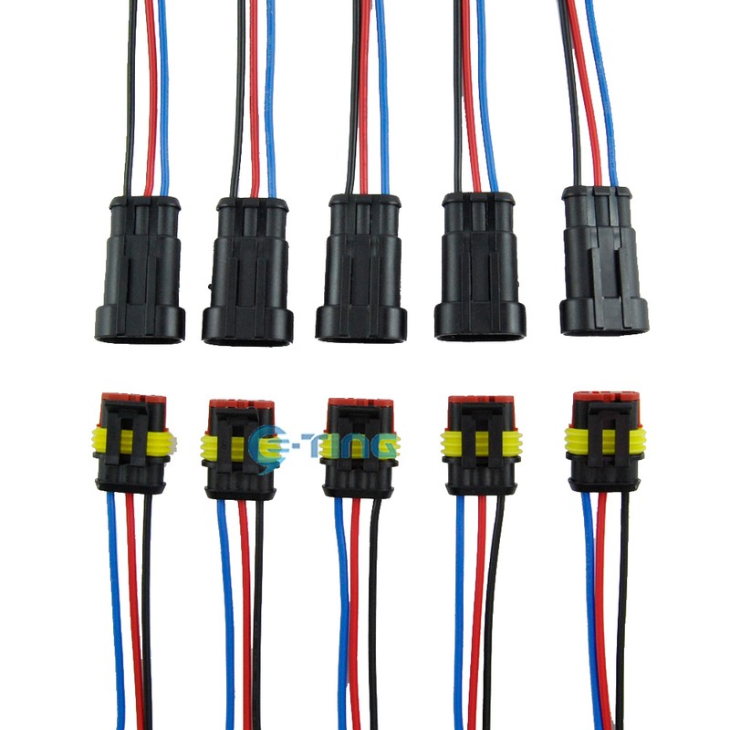 3 Way Connector | eBay 8 pin male female wire harness 
