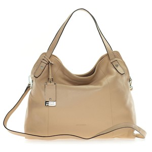 Details about Cromia Italian Made Beige Buttersoft Leather Designer ...