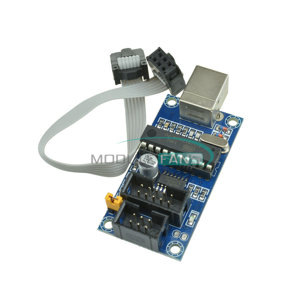 Pcs usbtinyisp usb tiny avr isp programmer arduino